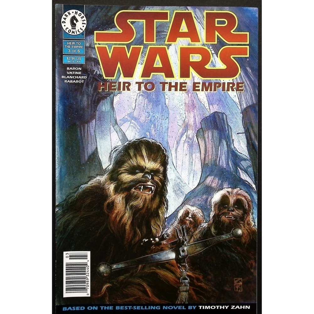 Star Wars Heir to the Empire 3 1995 Dark Horse Comic Thrawn Saga V2